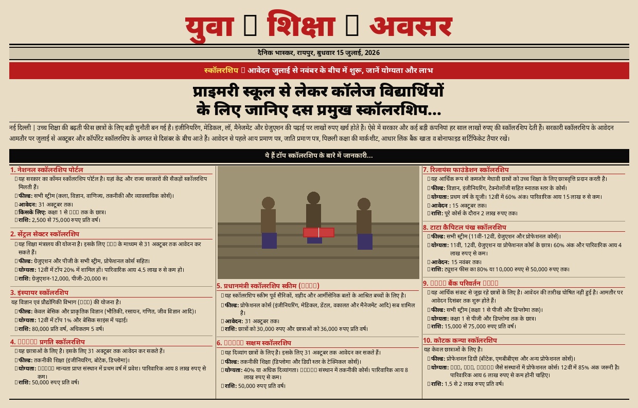 स्कॉलरशिप • आवेदन जुलाई से नवंबर के बीच में शुरू, जानें योग्यता और लाभ