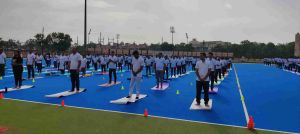 अंतर्राष्ट्रीय योग दिवस रायपुर 21-06-2025