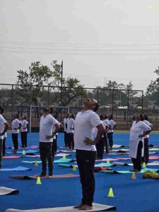 अंतर्राष्ट्रीय योग दिवस रायपुर 21-06-2025