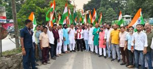 तिरंगा यात्रा अंबिकापुर