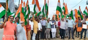 तिरंगा यात्रा बतौली 