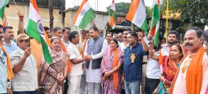 तिरंगा यात्रा रायगढ़